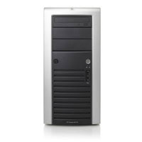 Servidor de torre HP ProLiant ML150 G3 con procesador Intel� Xeon� 5110 Dual-Core a 1,60 GHz, 4 MB, 1 GB, 1x80 GB, 1 P, conexi�n en caliente, SATA, CD-RW/DVD-RO